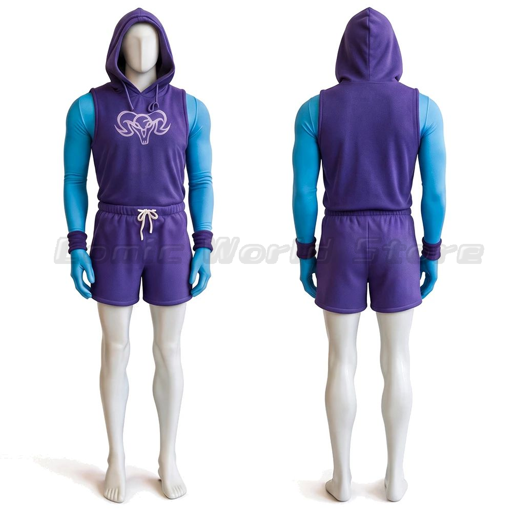 Outdoor Sport Hoodie - Costume de cosplay He-Man Gym Bro
