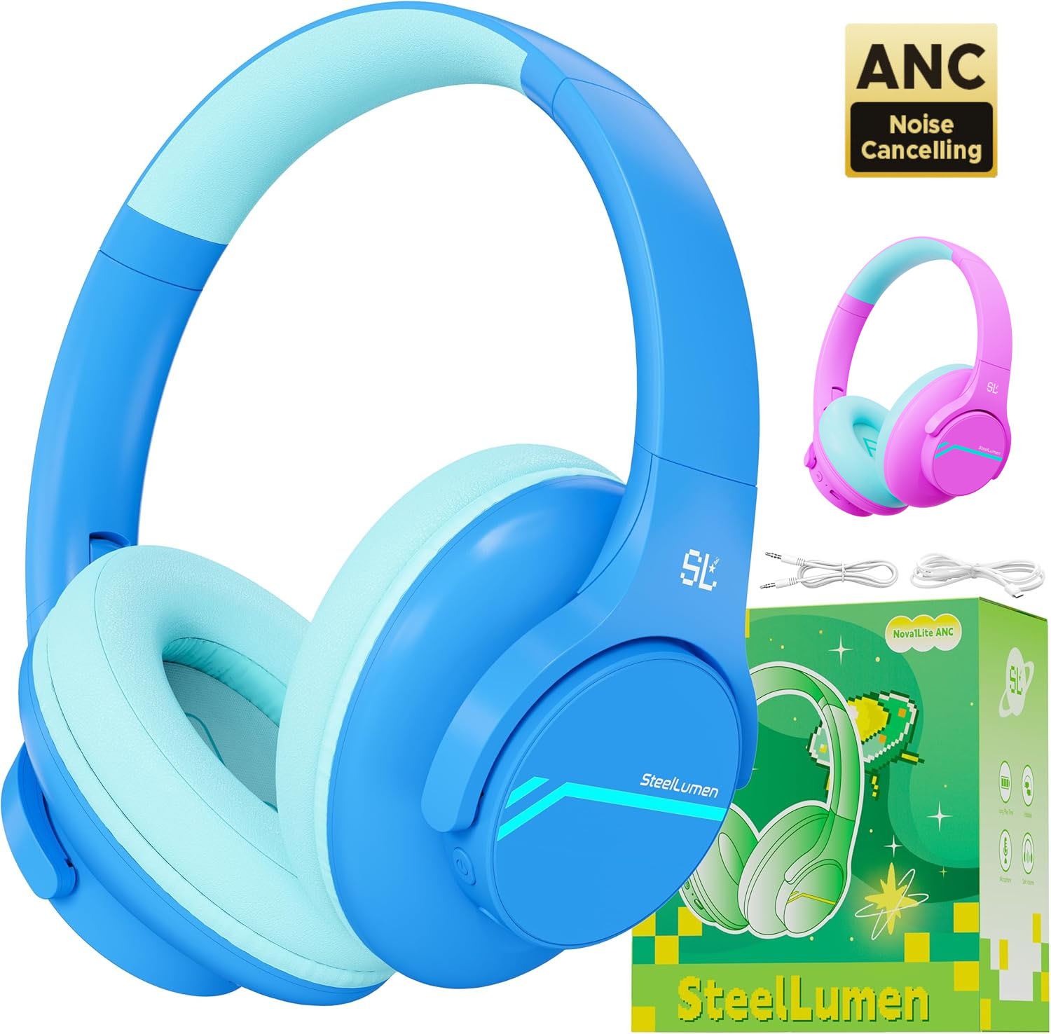 Outdoor Sport Activities For Kids - ANC casque antibruit pour enfants casque