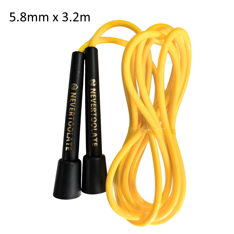 Speed Skipping Rope - NEVERTOOLATE 143 grammes 5.8mm diamètre 10.5ft