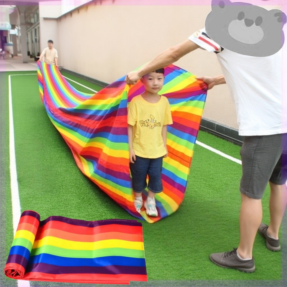 Outdoor Sport Activities For Kids - Tunnel de jeu pour enfants arc-en-ciel