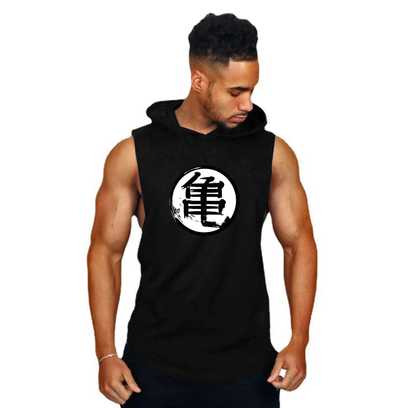 Outdoor Sport Hoodie - Débardeur à capuche en coton respirant