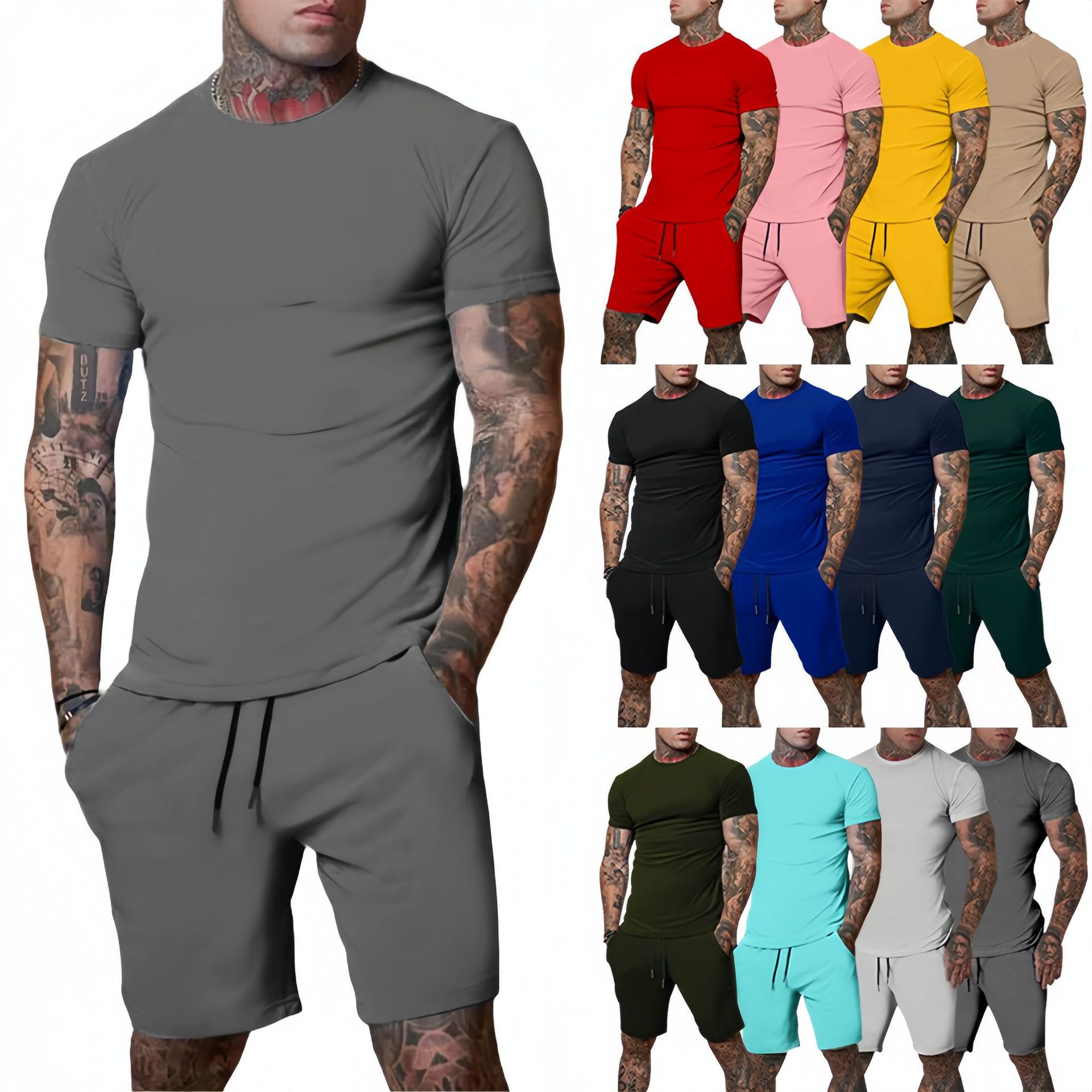 Outdoor Sport Leisure - Ensemble de sport d'été décontracté et