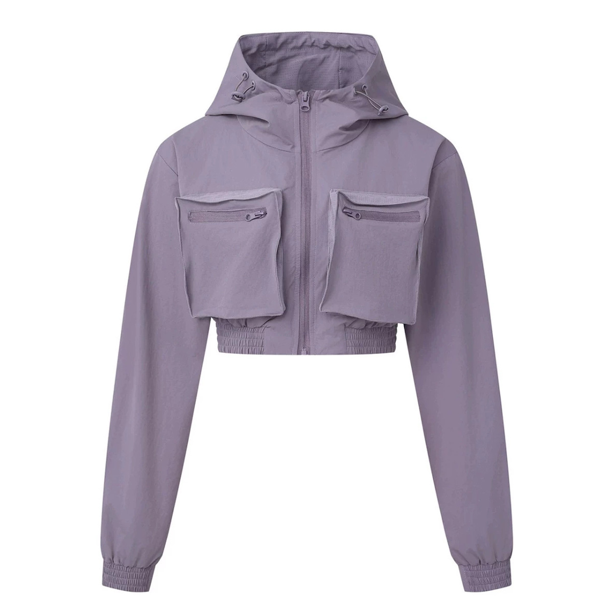 Outdoor Sport Jacket Women'S - Veste courte cargo à capuche pour