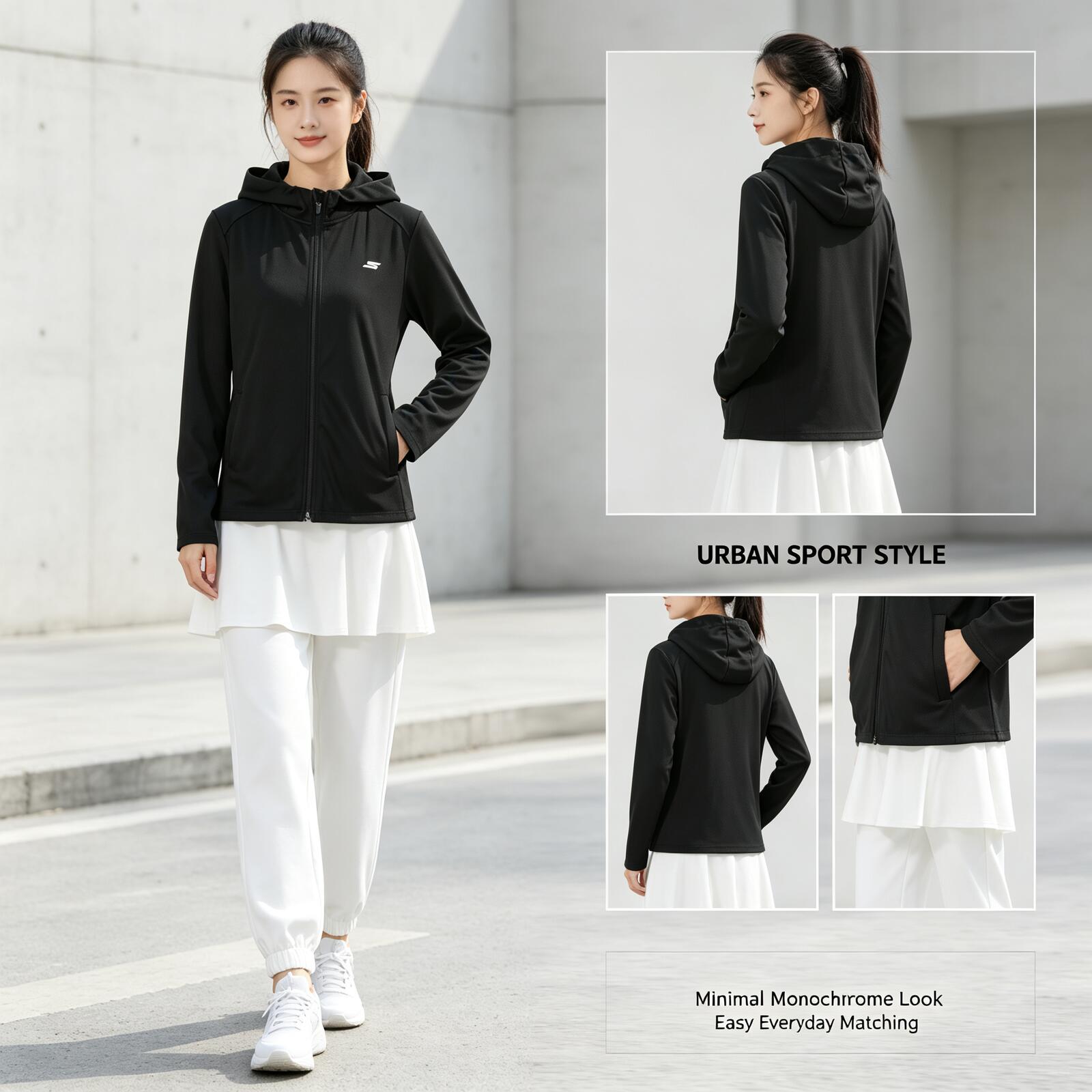 SKECHERS Veste à capuche en tr - Outdoor Sport Jacket Women'S avis et prix